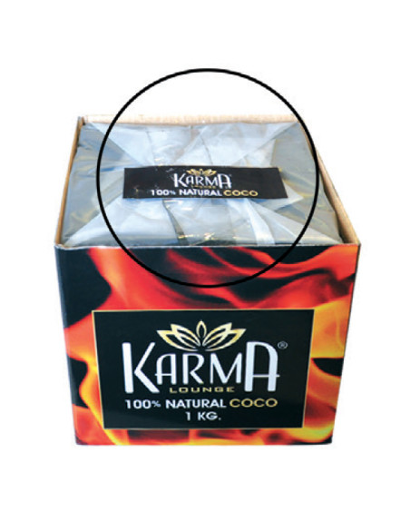 Carbuni narghilea cocos Karma (1 kg.)