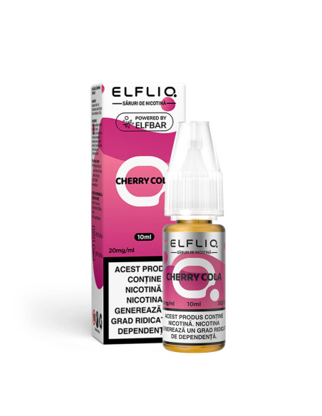 Lichid tigareta electronica 20 mg./ml. Cherry Cola "ElfLiq" (10ml)