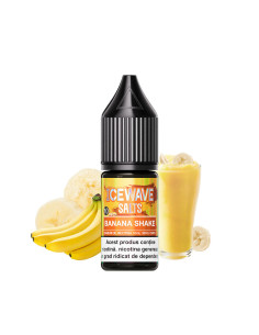 Lichid tigareta electronica 10 mg./ml. Banana Shake Icewave (10ml) 2