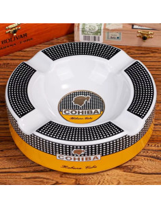 Scrumiera ceramica tigari de foi Round C1 2