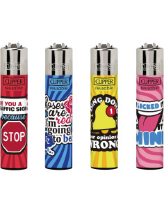Set Brichete Clipper MINI Funny Sentences, 4 bucati