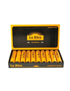 La Rica Natural Connecticut Robusto Tubos (10)