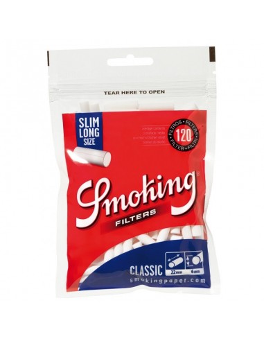 Filtre Slim Long 6mm pt.tigarete (120) Smoking