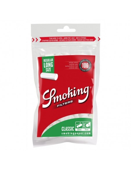 Filtre 8mm pt.tigarete Long Green Smoking
