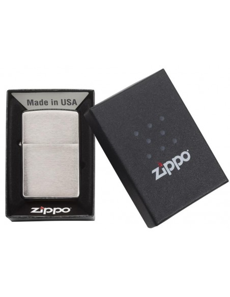 Bricheta ZIPPO 200 "Brushed Chrome"(150090)