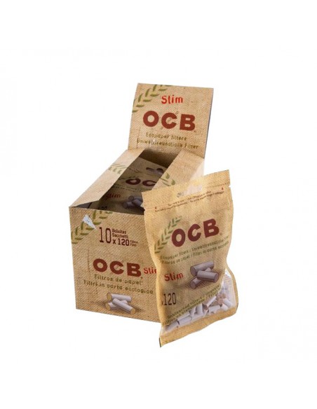 Filtre Slim 6mm biodegradabile (120buc.) OCB