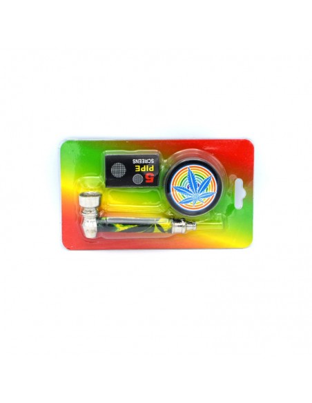 Set mini pipa si grinder plastic Bob / Toro