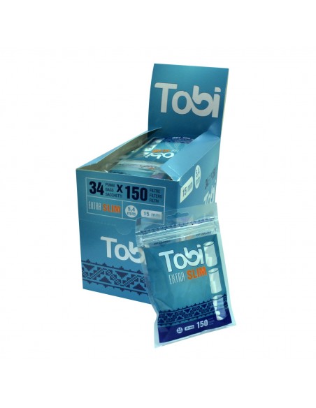 Filtre Extra Slim 5.4mm pt. tigarete (150buc.) Tobi