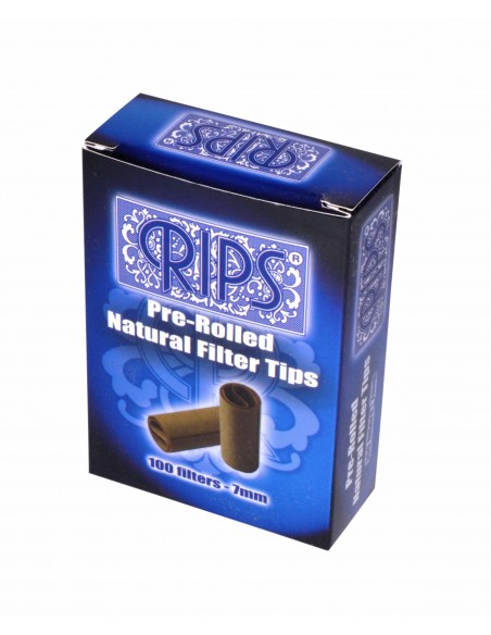 Filtre carton rulate  7mm. (100 buc.) Rips