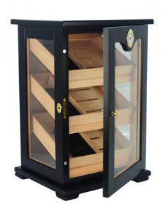 Umidor Cabinet Black 1066 (150 tig.) "Andreas" 2