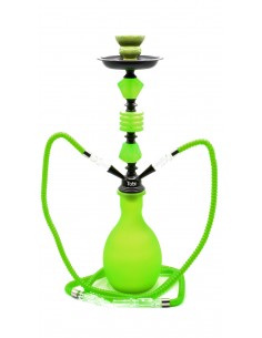 Narghilea Tobi, Desouk, 2 furtunuri, Rosu, 54 cm
