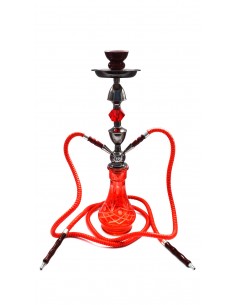Narghilea Tobi, Qus, 2 furtunuri, 54 cm