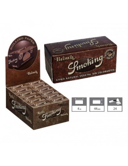 Foita in rola 4m Brown Smoking