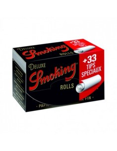 Foita in rola 4m De Luxe + Filtre carton 33 Smoking