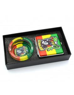 Set scrumiera, tabachera, Bob Marley, Toro