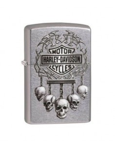 Bricheta ZIPPO 207 - Harley Davidson 5 Skulls