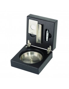 Scrumiera tigari de foi Black Oak + cutter 1080 "Andreas" 2