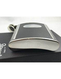 Recipient metal Black Engine Turned (175ml) / Peterson 2