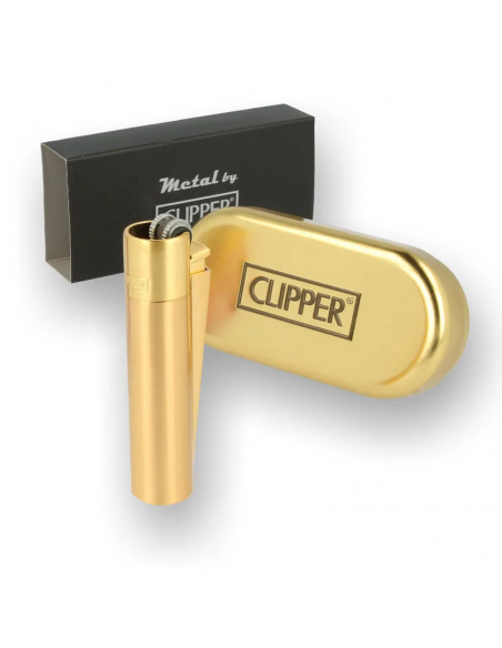 Bricheta Clipper Metalica, Gold