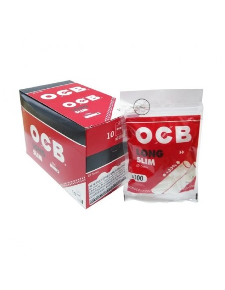 Filtre Slim Long 6mm pentru tigarete (100buc.) OCB
