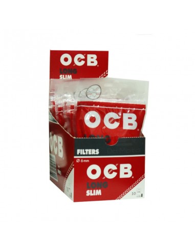 Filtre Slim Long 6mm pentru tigarete (100buc.) OCB