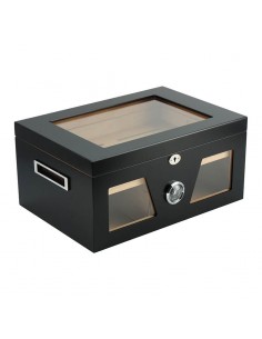 Umidor Glasstop & Window Black 1196 (100 tig.) "Andreas" 2