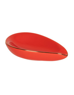Scrumiera ceramica tigari de foi Red / Cig-R