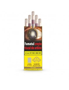 Sabor Signature Wood Tip Cigar Yellow (vanilie) (5)