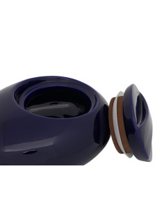 Vas ceramic pentru tutun de pipa cu umidificator Blue... 2