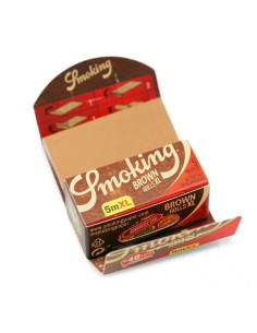 Foita in rola 5m XL Brown + Filtre carton 40 Smoking 2