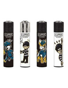 Set Brichete Clipper Cops and Robbers, 4 bucati